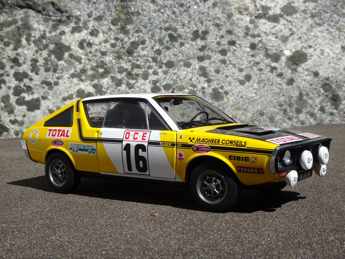Renault 17 Gordini Rallye Maroc  