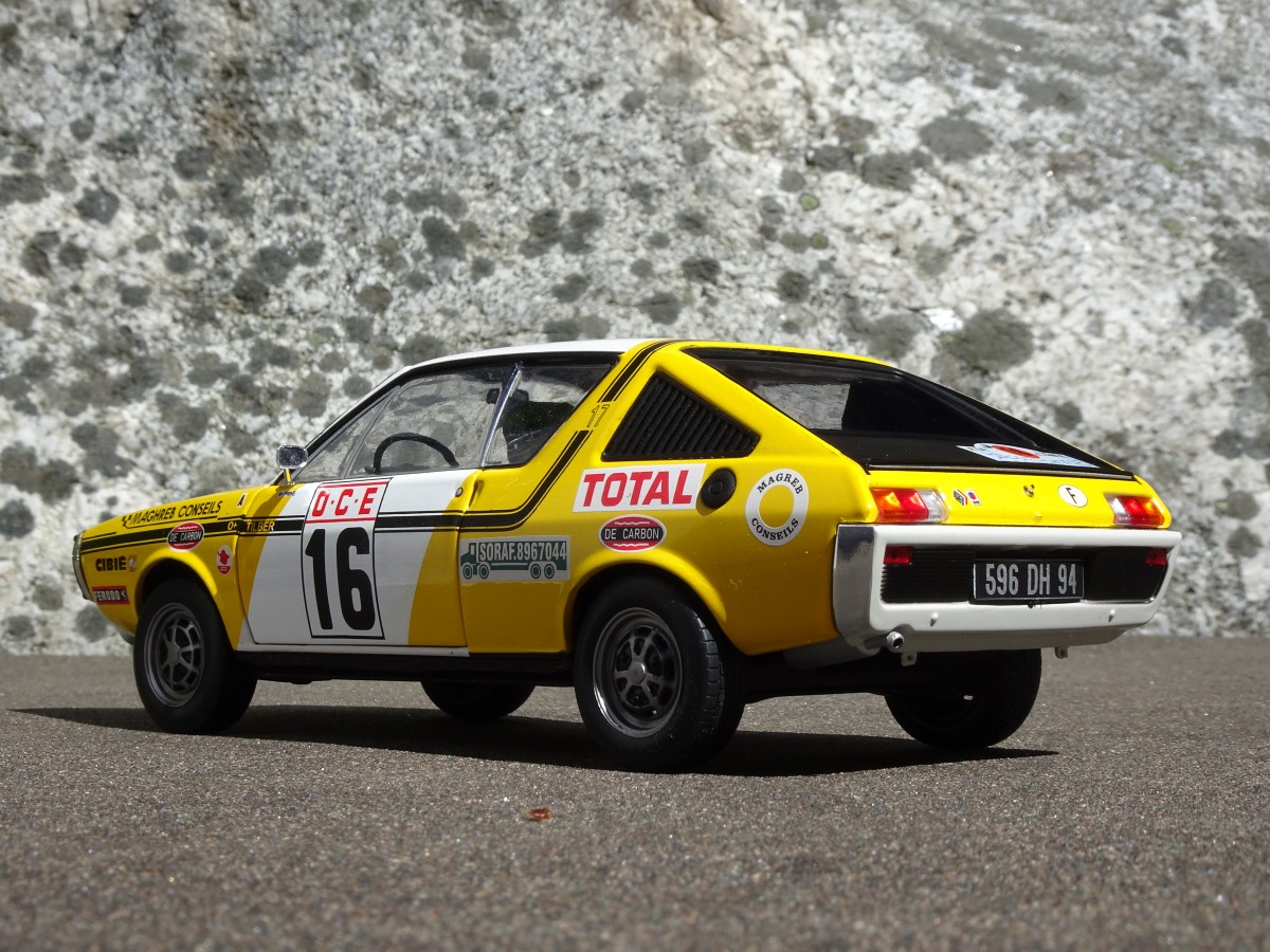 Renault 17 Gordini Rallye Maroc  