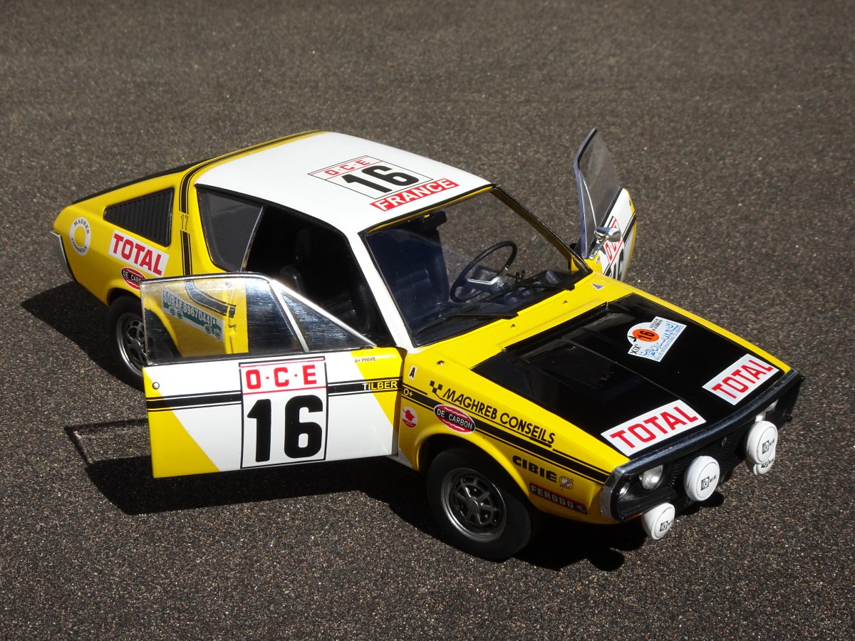 Renault 17 Gordini Rallye Maroc  