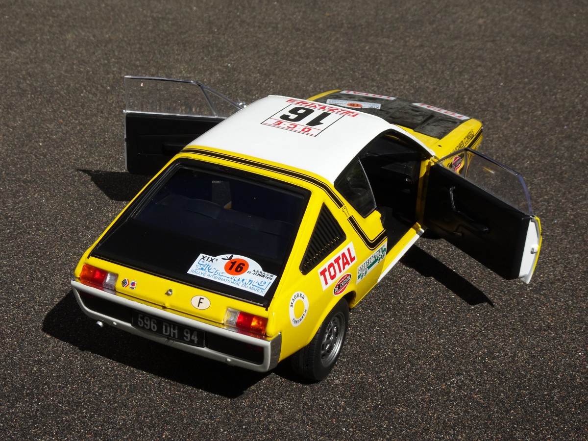 Renault 17 Gordini Rallye Maroc  